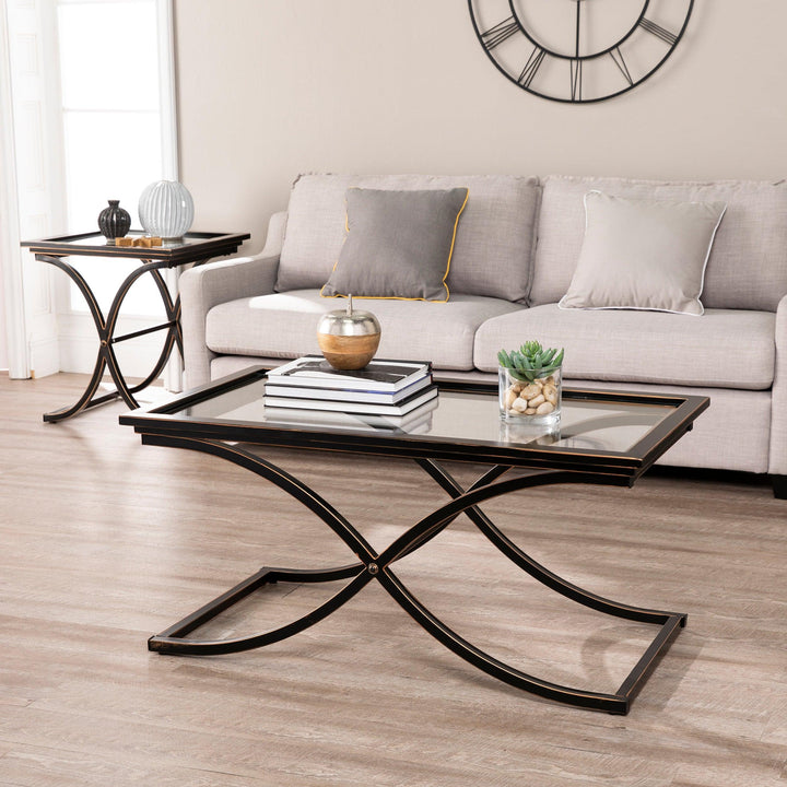 SwayLiving Vogue Cocktail Table - Black COFFEE TABLES