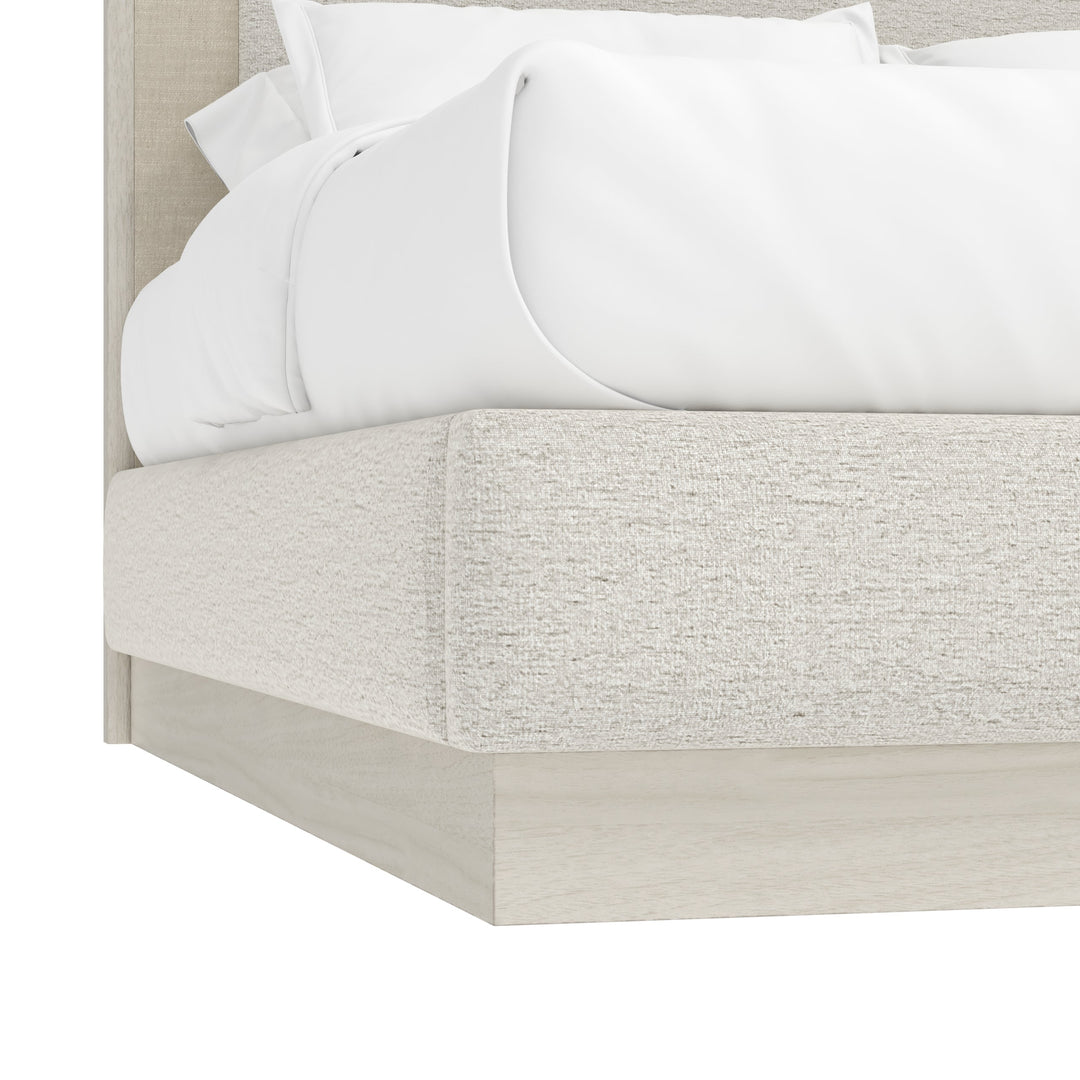 Cotiere King Upholstered Panel Bed