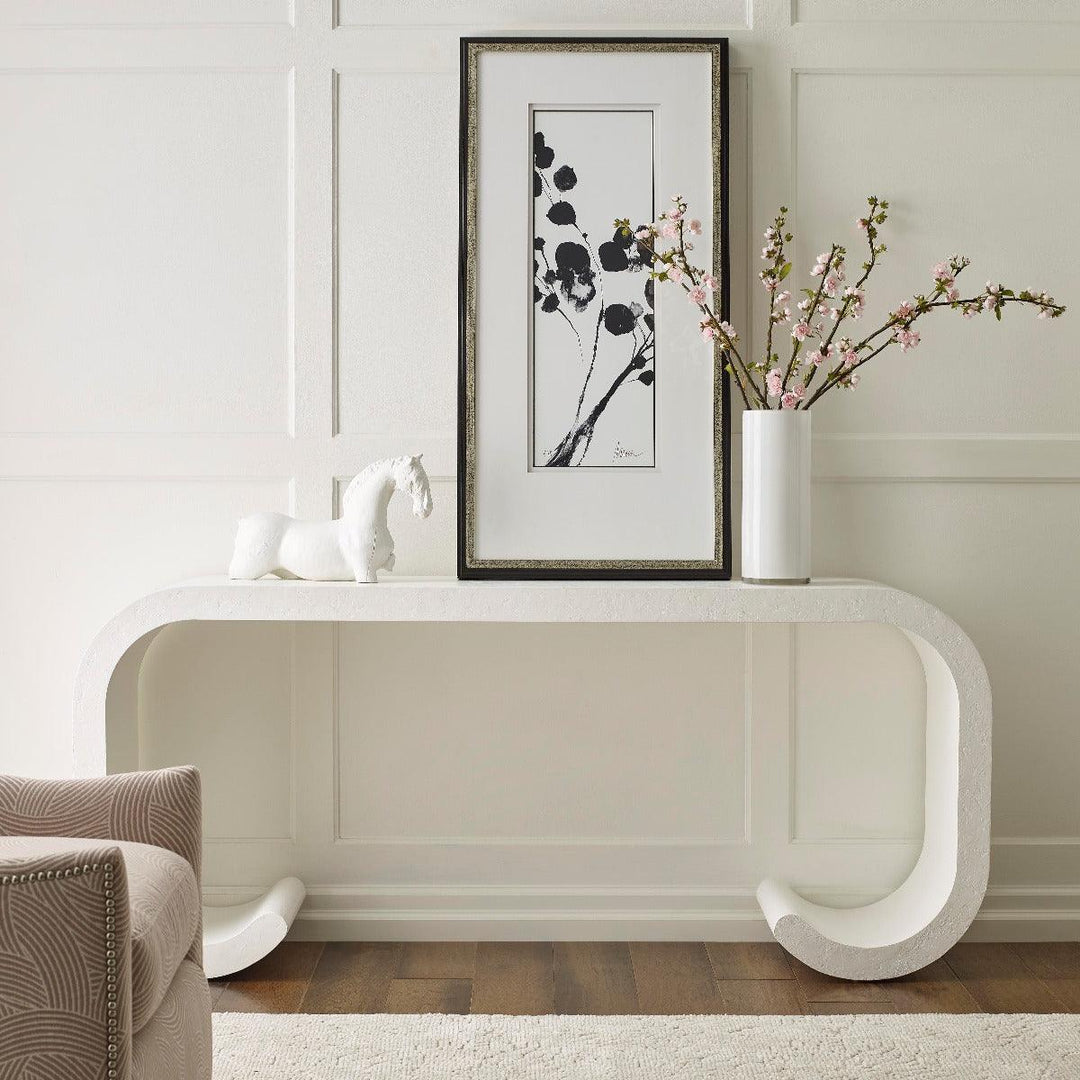SwayLiving Scroll Console CONSOLE TABLES