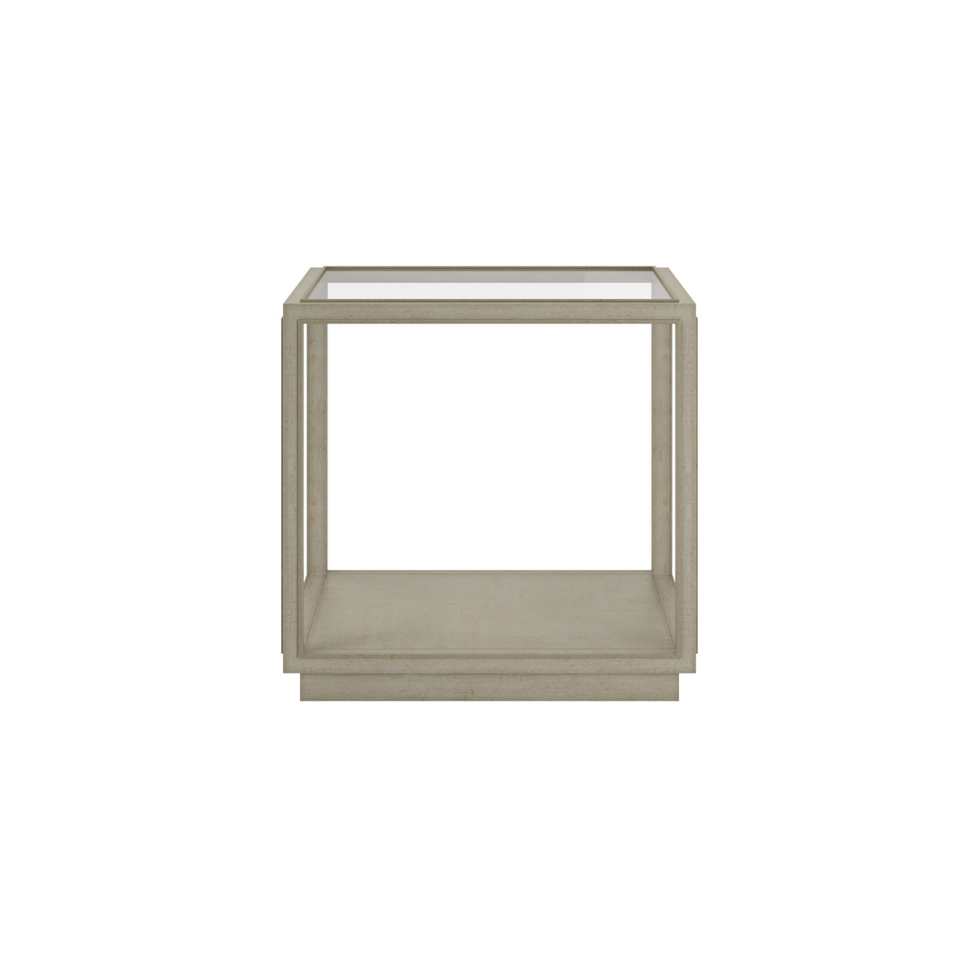 Glaze End Table-Bezel