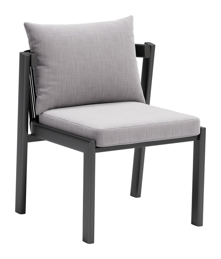 SwayLiving Horizon Dining Chair (Set of 2) Gray OUTDOOR DINING CHAIRS