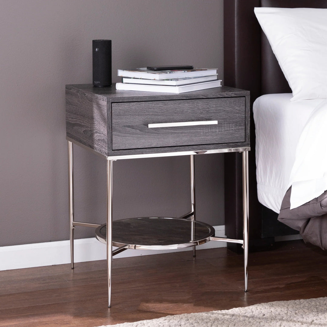 SwayLiving Waltenson Nightstand w/ Storage NIGHTSTANDS