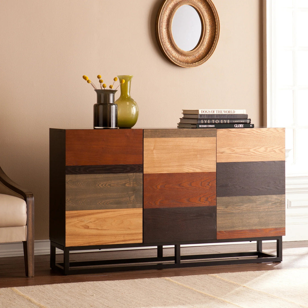 SwayLiving Harvey Multi-Tonal Credenza CONSOLE TABLES