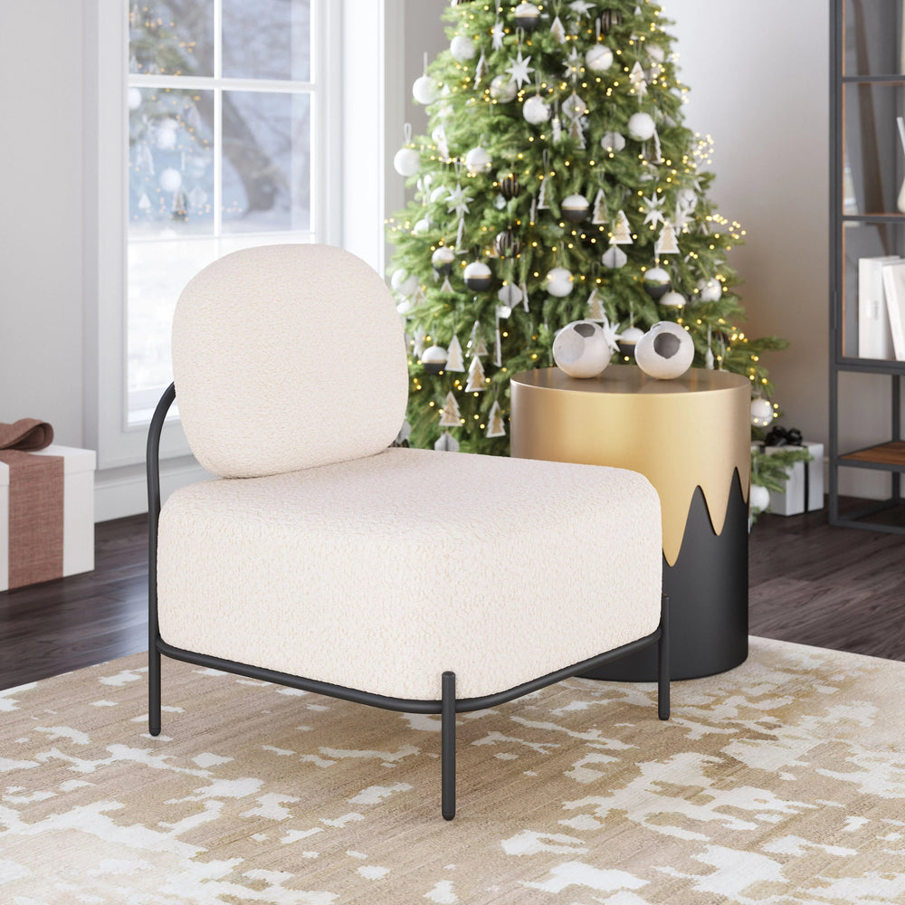SwayLiving Arendal Accent Chair Vanilla ACCENT + LOUNGE CHAIRS