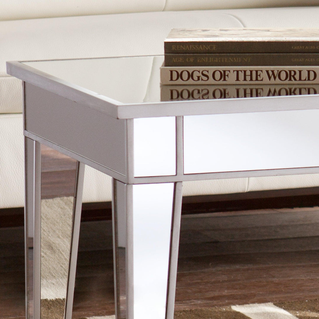 SwayLiving Mirage Mirrored Cocktail Table COFFEE TABLES