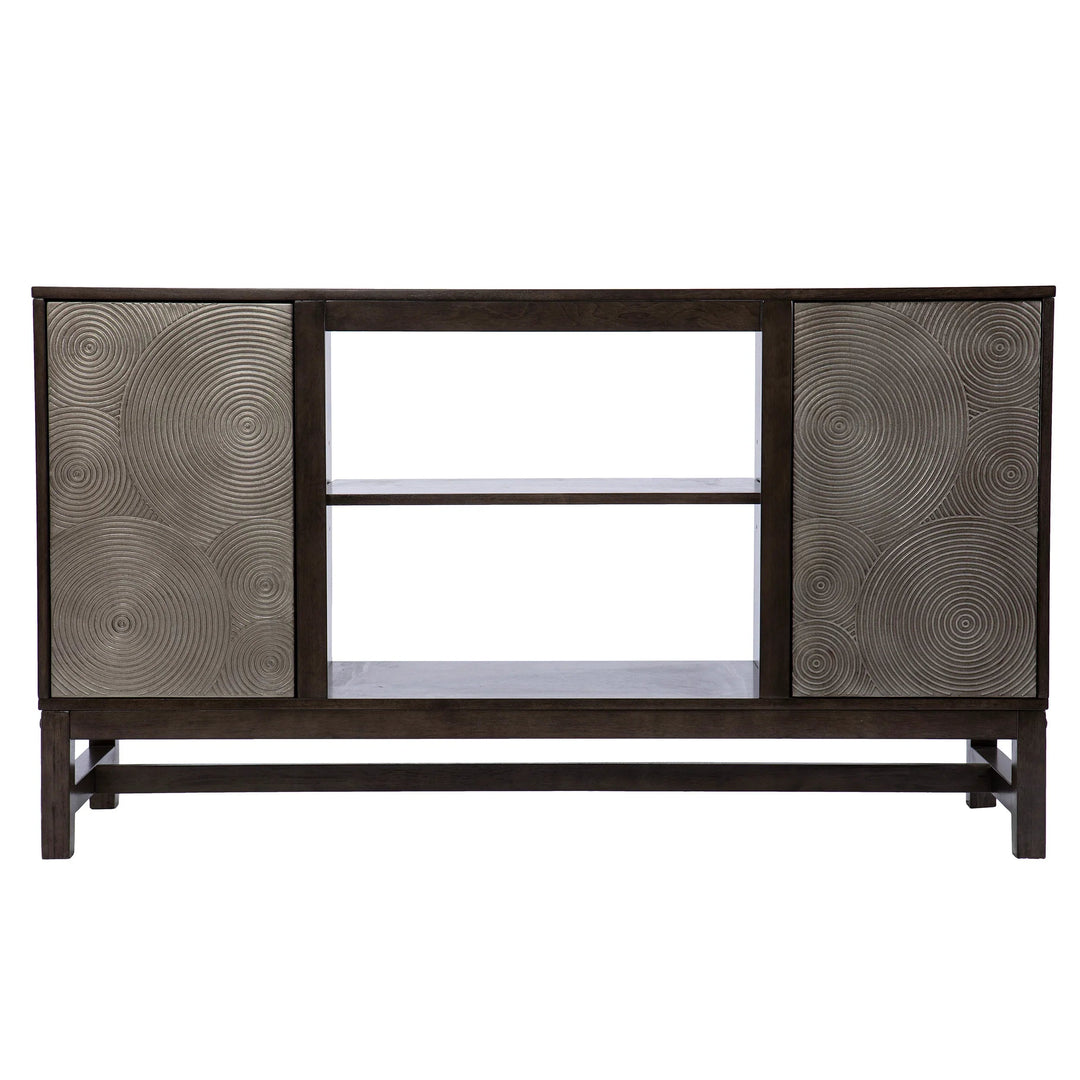 SwayLiving Lannington Storage Media Cabinet MEDIA + TV STANDS