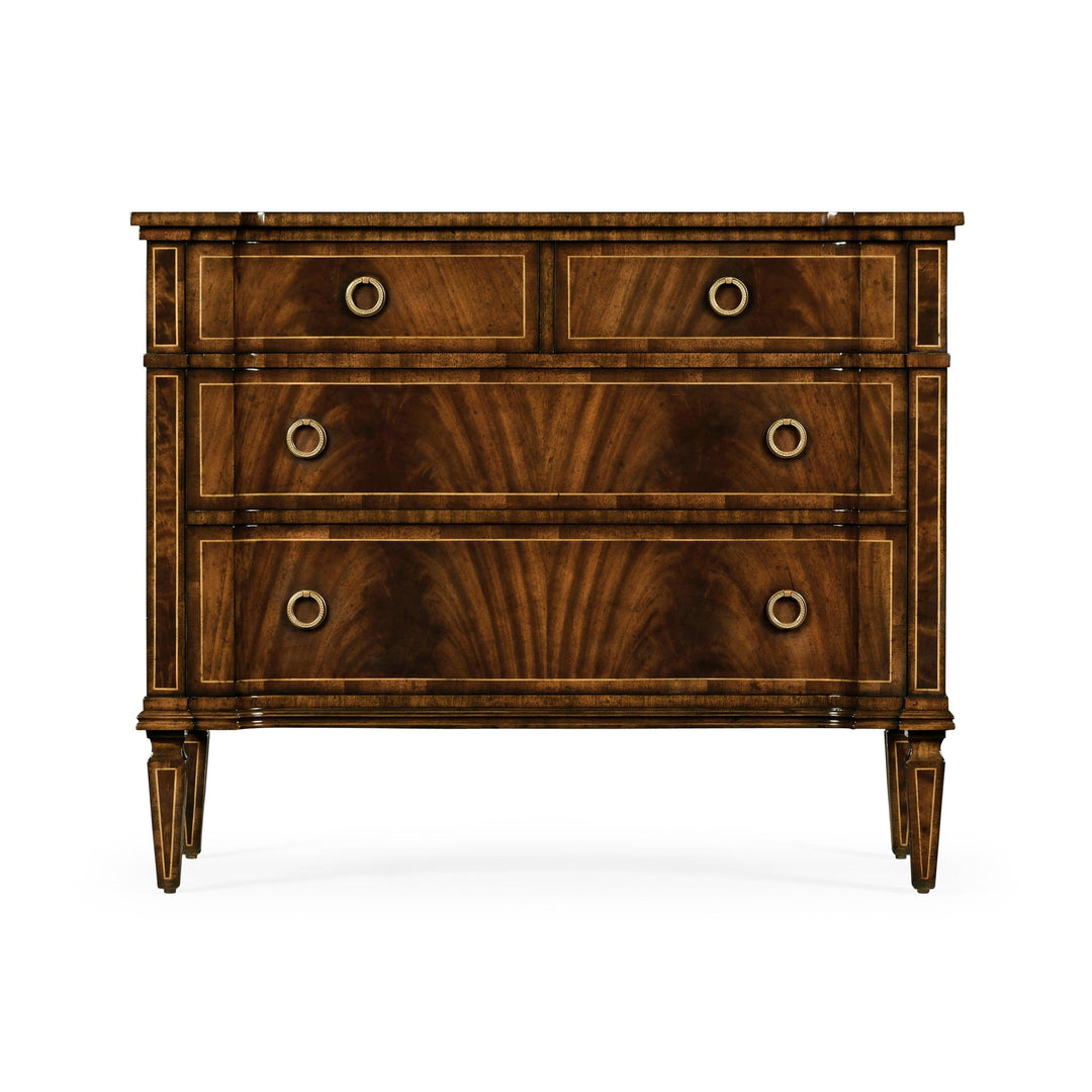 SwayLiving Versailles Regency Mahogany Chest of Drawers SIDEBOARDS + CREDENZAS