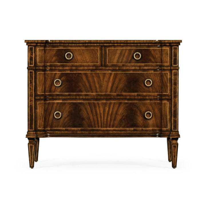 SwayLiving Versailles Regency Mahogany Chest of Drawers SIDEBOARDS + CREDENZAS