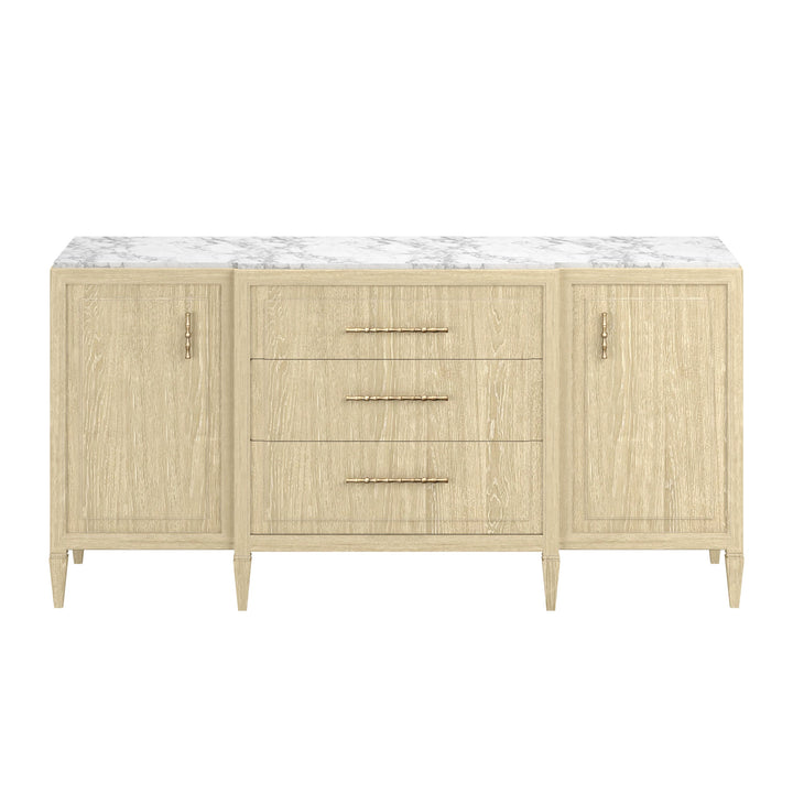 Eave Credenza w/stone top