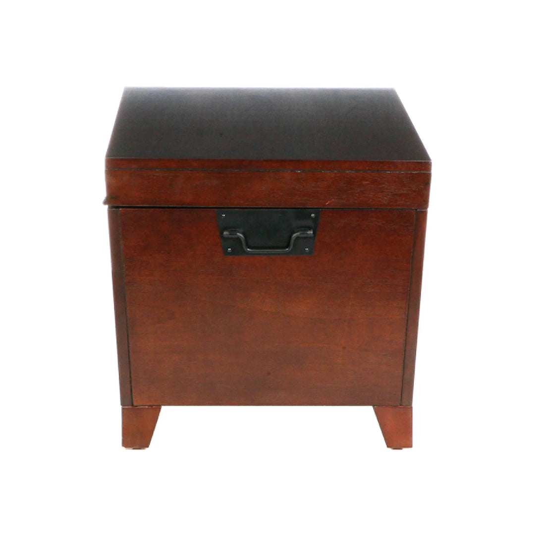 SwayLiving Pyramid Trunk Cocktail Table - Espresso COFFEE TABLES