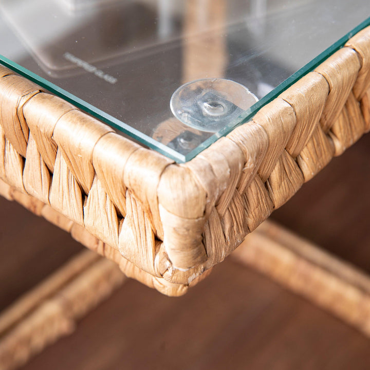 SwayLiving Ismaya Water Hyacinth C Tables – 2pc Set ACCENT TABLES