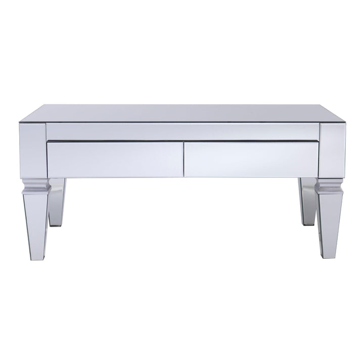 SwayLiving Darien Mirrored Coffee Table w/ Storage COFFEE TABLES