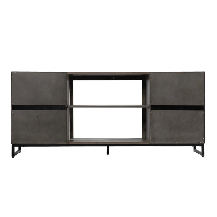 SwayLiving Akehurst TV Stand with Media Storage MEDIA + TV STANDS