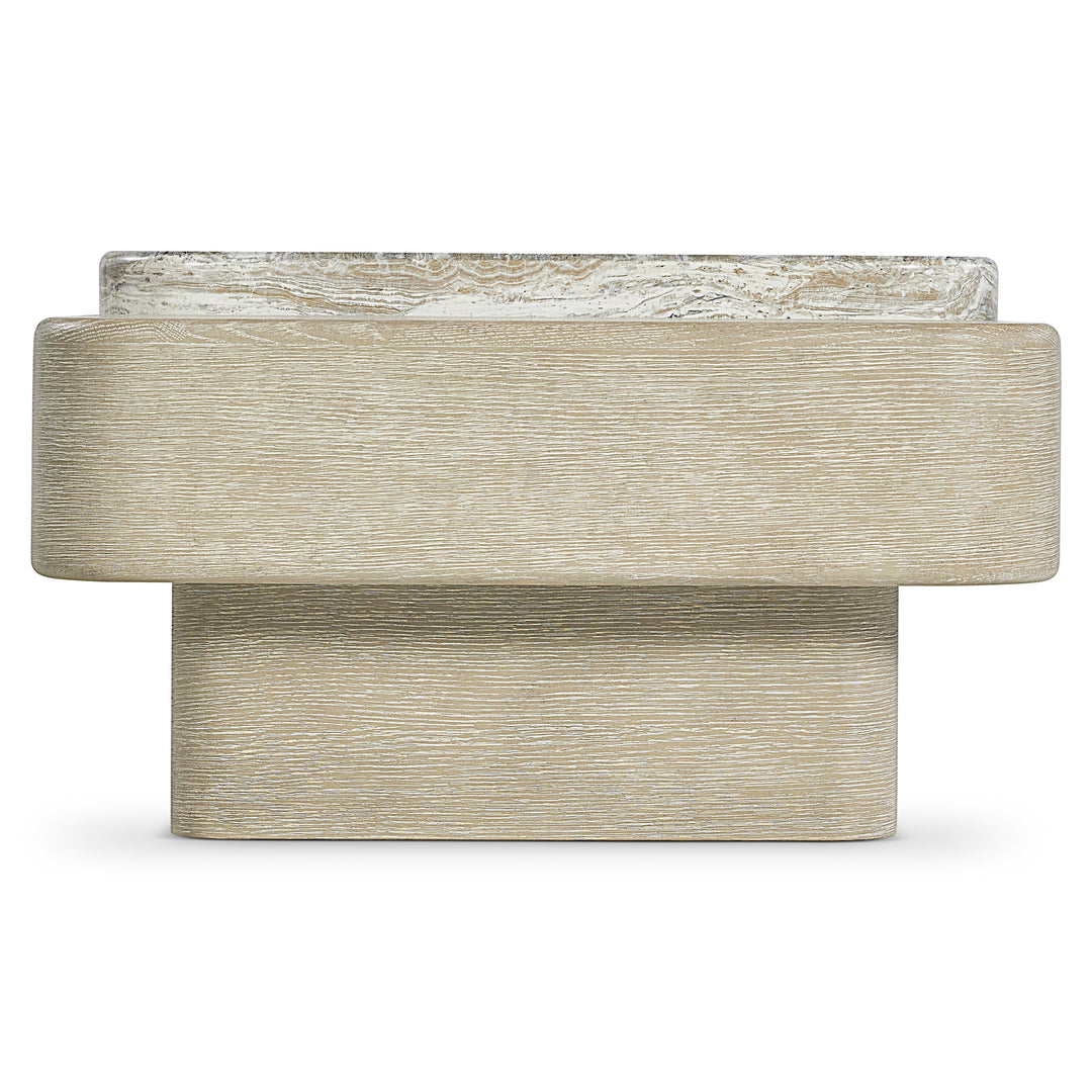 Arcadia Faux Stone Cocktail Table