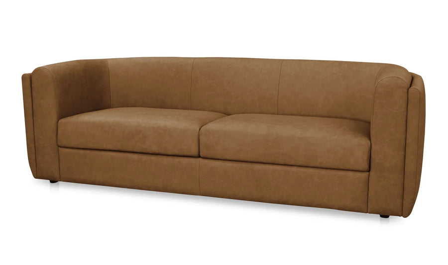 Alora Sofa Tan Leather - SwayLiving