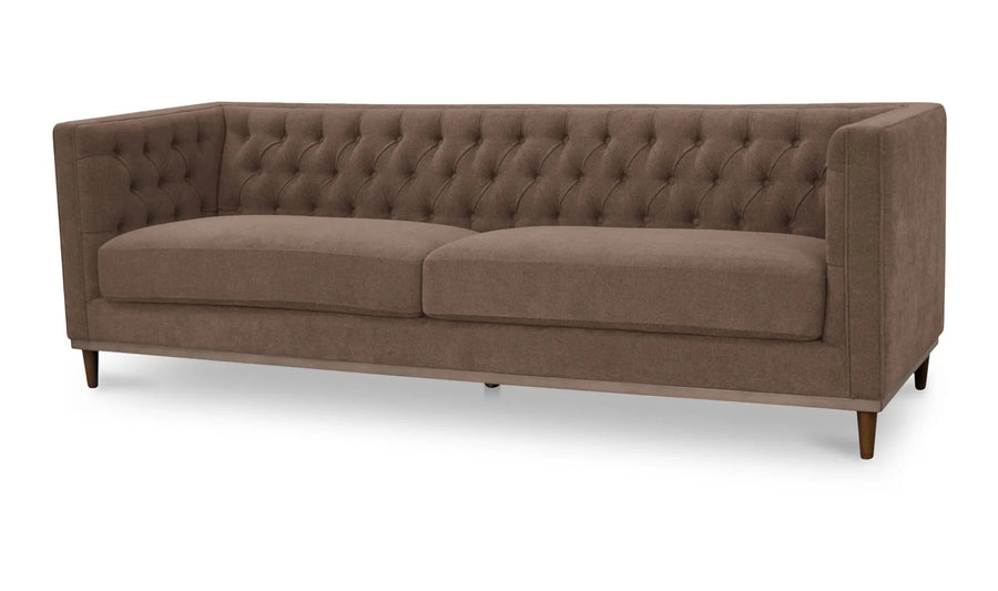 Fielder Sofa Cool Brown - SwayLiving