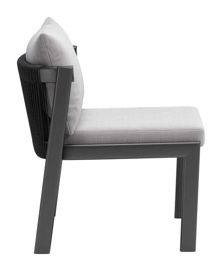 SwayLiving Horizon Dining Chair (Set of 2) Gray OUTDOOR DINING CHAIRS