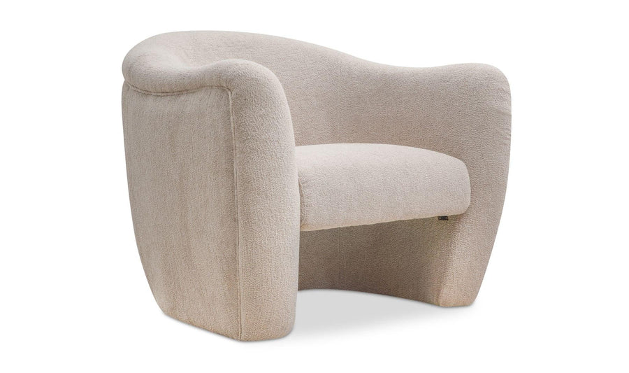 Domino Accent Chair Beige - SwayLiving