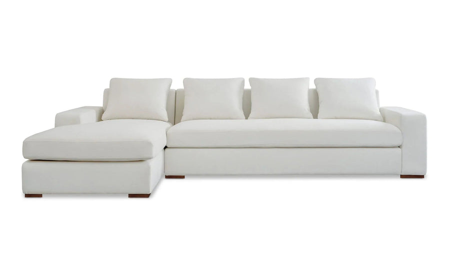 Thomas Left Sectional Ivory - SwayLiving