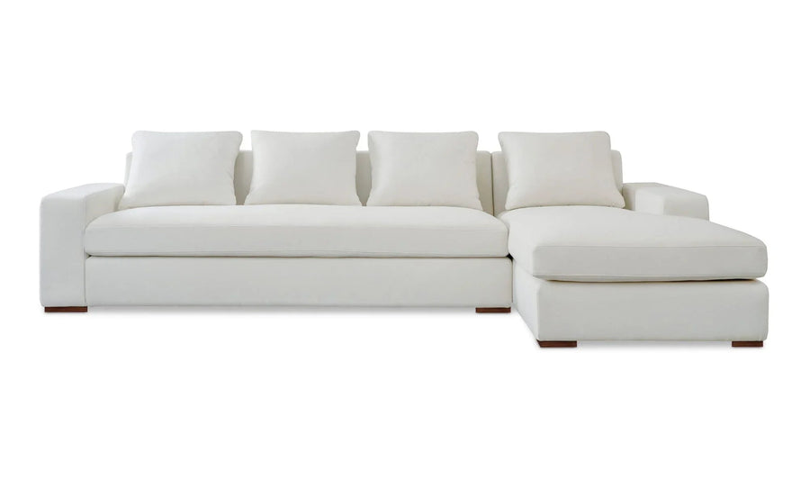 Thomas Right Sectional Ivory - SwayLiving