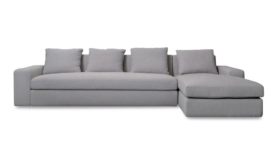 Thomas Right Sectional Grey - SwayLiving