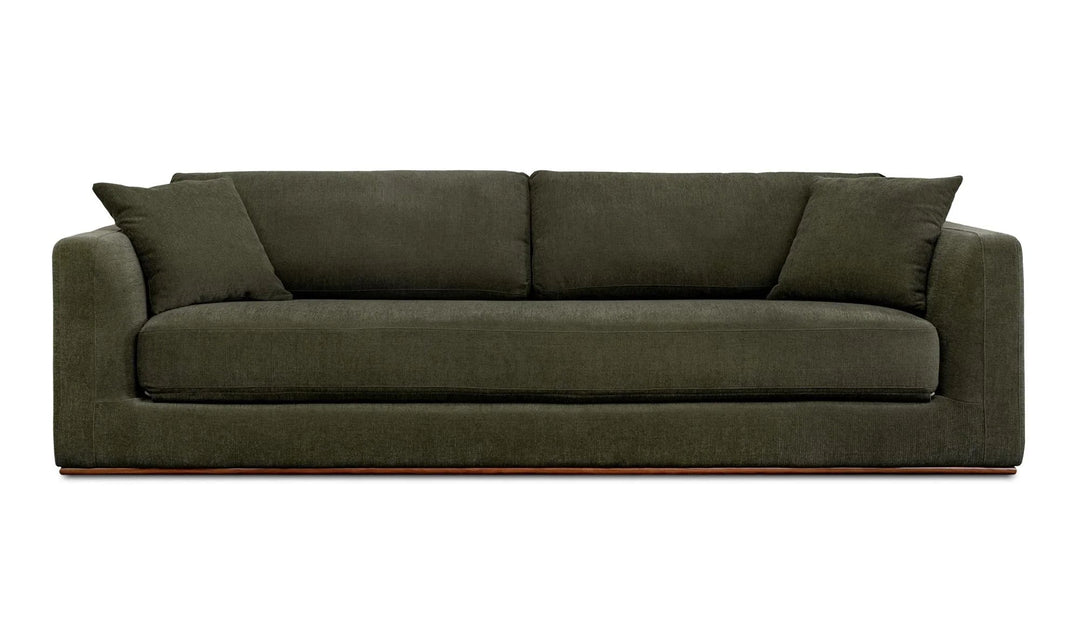 Rue Sleeper Sofa Deep Green - SwayLiving