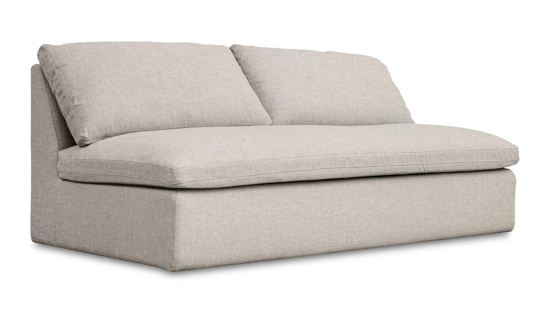 Miles Outdoor Sofa Speckled Light Grey - SwayLiving
