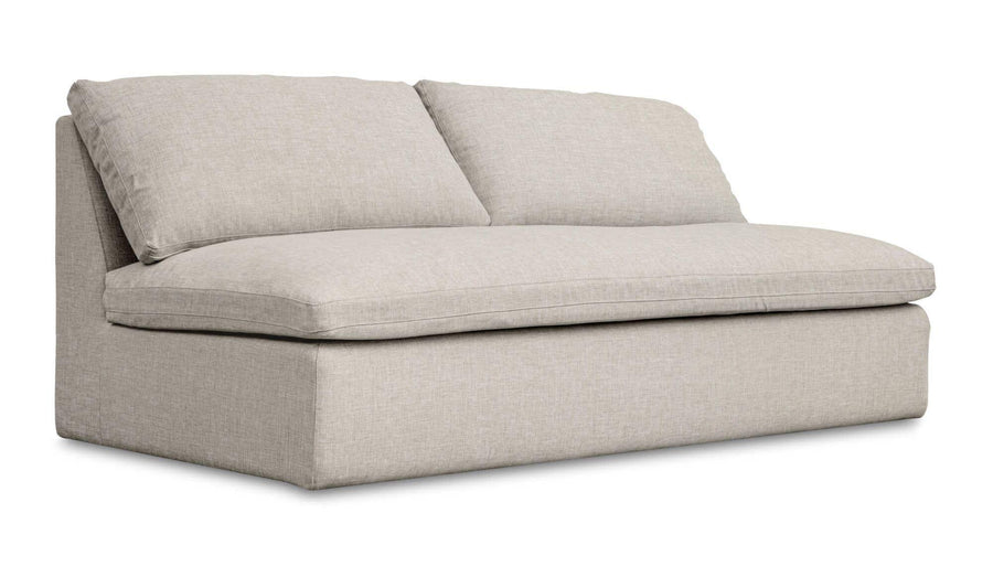 Miles Outdoor Sofa Speckled Light Grey - SwayLiving