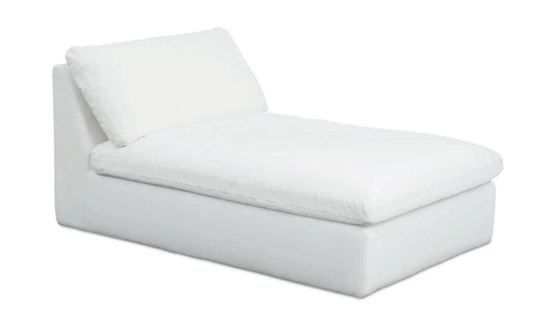 Miles Outdoor Chaise White - SwayLiving