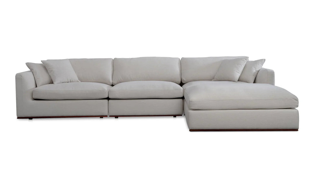 Rue Lounge Modular Sectional Off White - SwayLiving