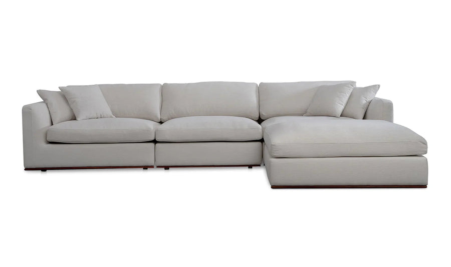 Rue Lounge Modular Sectional Off White - SwayLiving