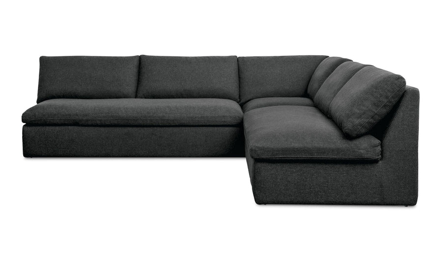 Miles Outdoor Modular 3 Piece Speckled Charcoal - SwayLiving