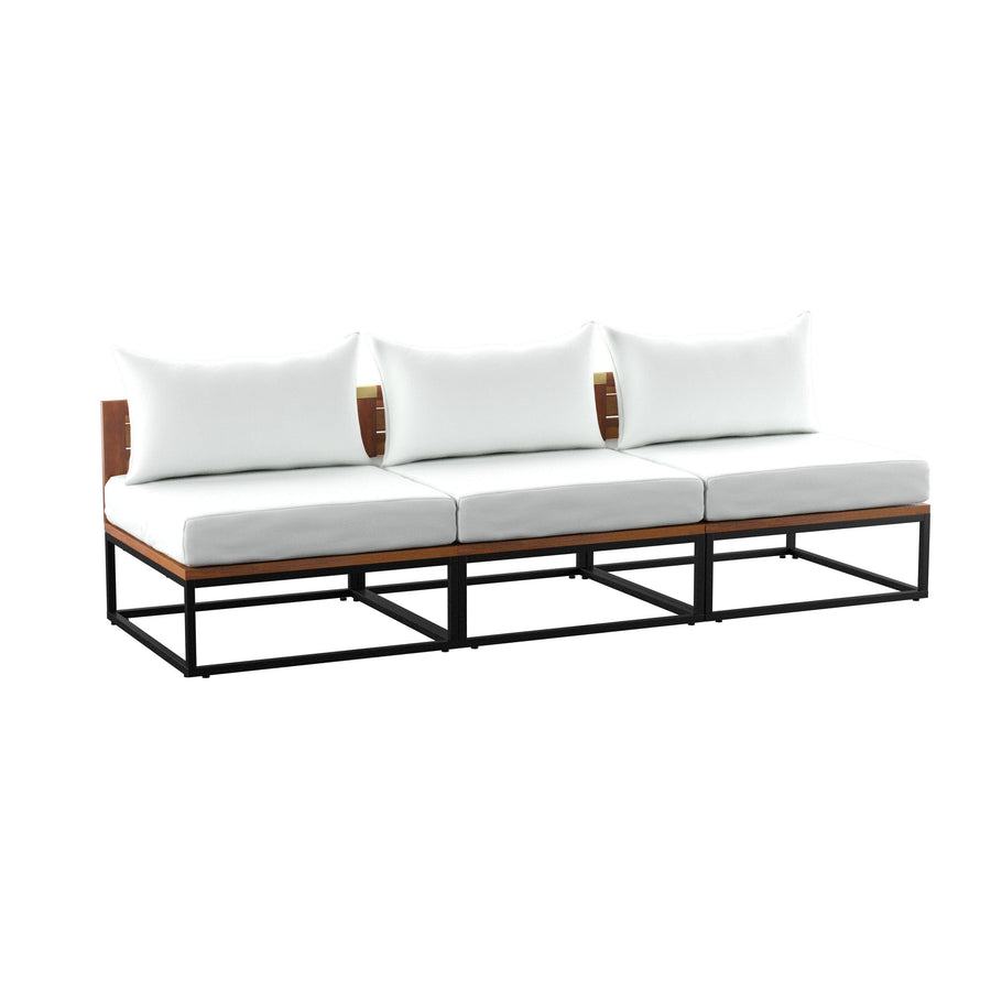 SwayLiving Taradale Modular Outdoor Sofa w/ Cushions OUTDOOR SOFAS + SECTIONALS