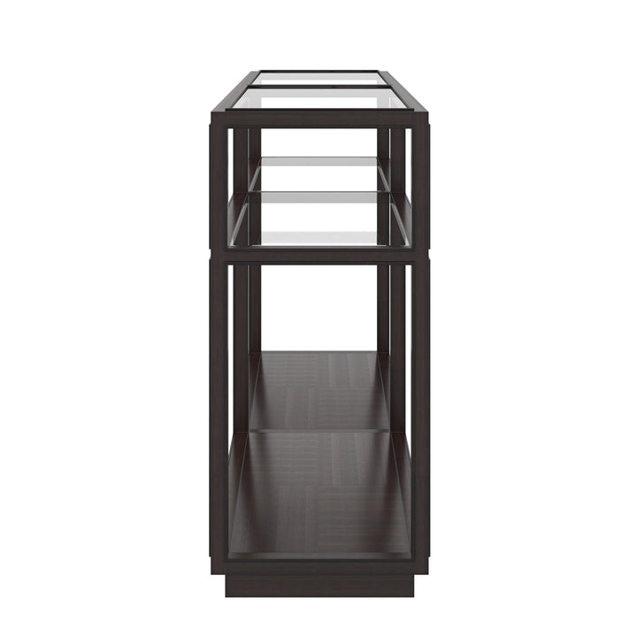 Glaze Console Table-Cola