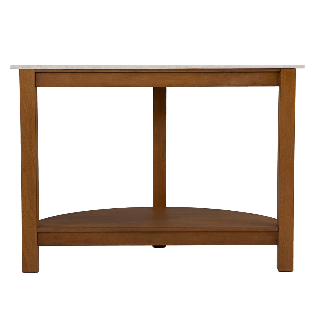 SwayLiving Chandlen Demilune Console Table CONSOLE TABLES