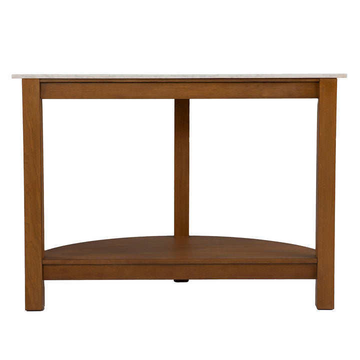 SwayLiving Chandlen Demilune Console Table CONSOLE TABLES