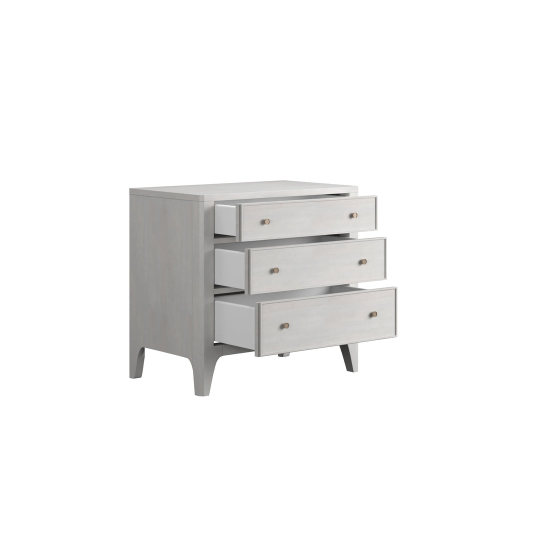 Mezzanine 3 Drawer Nightstand