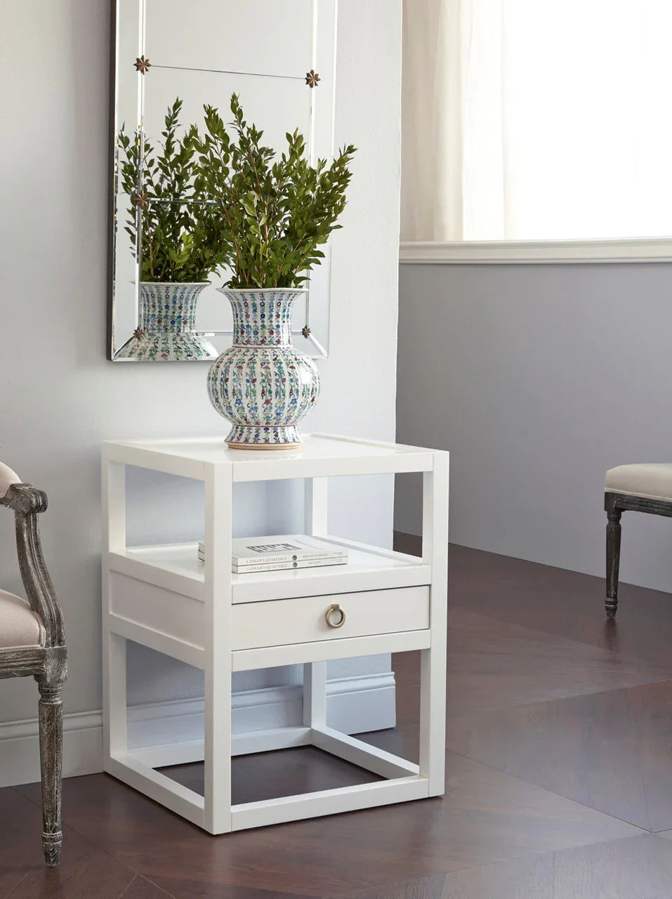 SwayLiving Newport 1-Drawer Side Table ACCENT TABLES