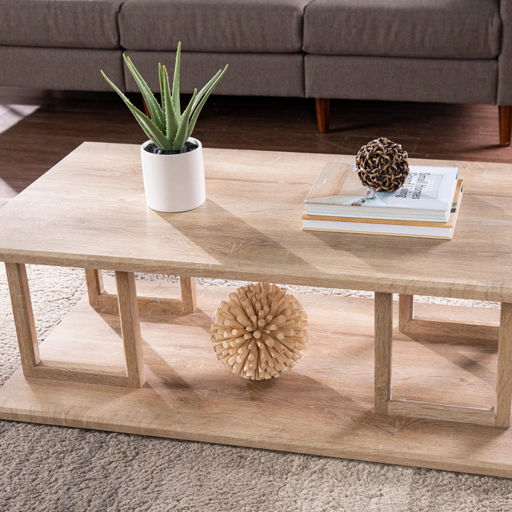 SwayLiving Markworth Geometric Coffee Table COFFEE TABLES