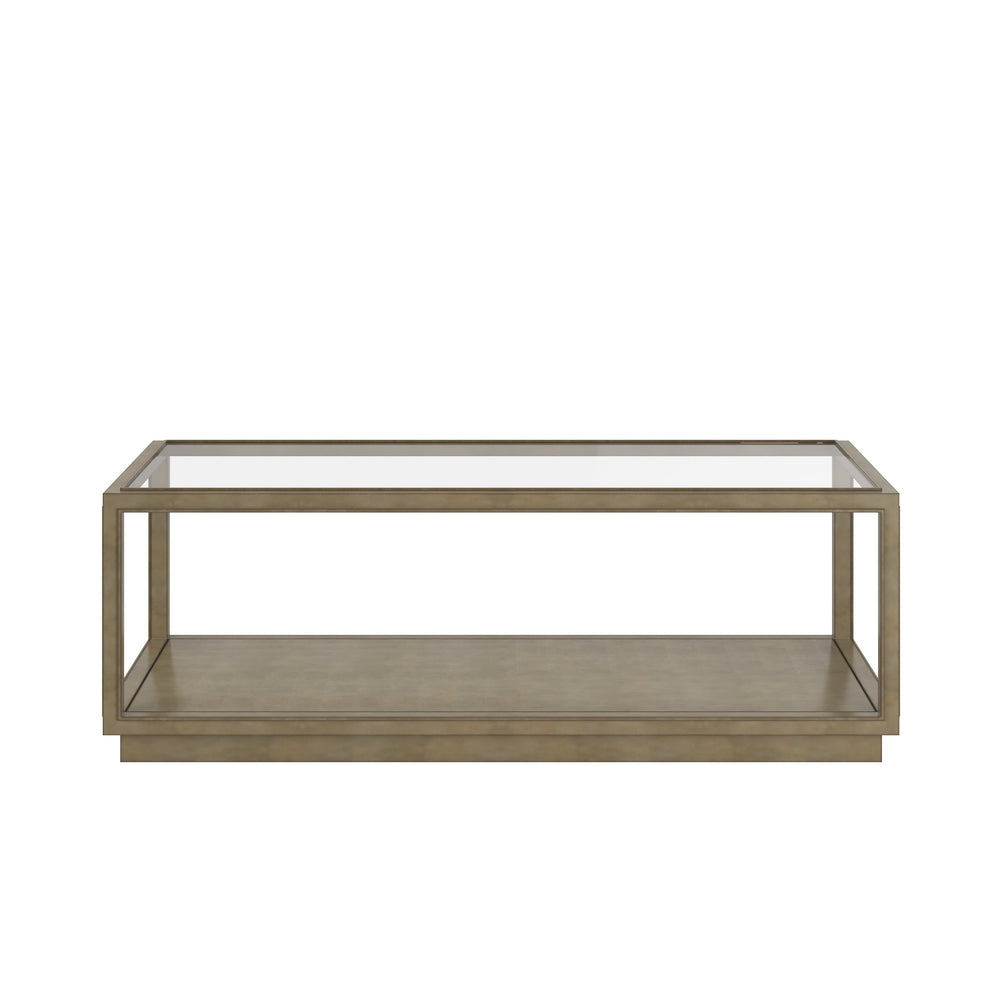 Glaze Rec Cktl Table-Quartz