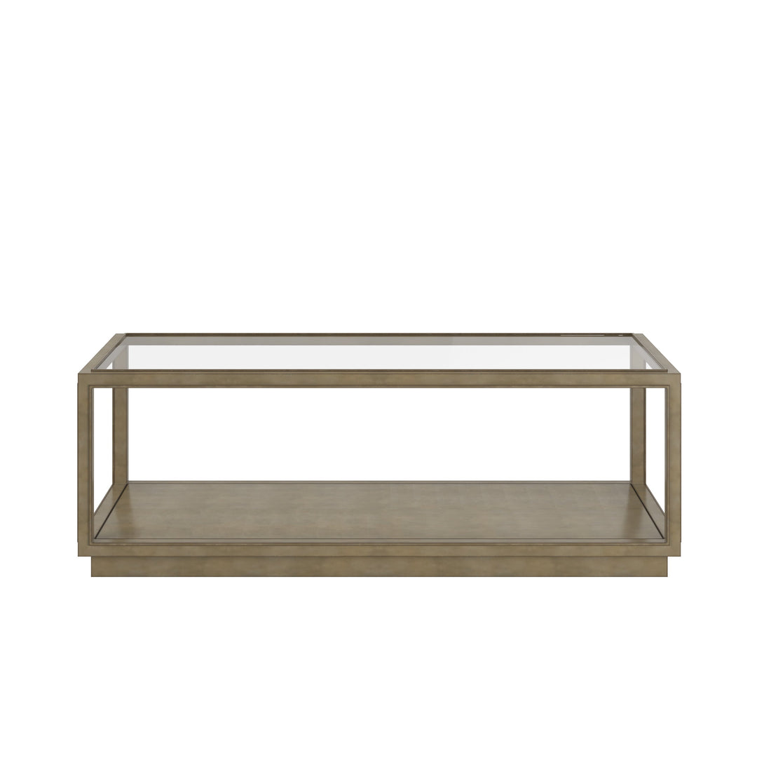 Glaze Rec Cktl Table-Quartz