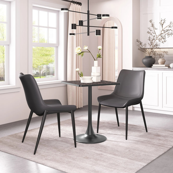 SwayLiving Magnus Dining Chair (Set of 2) Black DINING CHAIRS