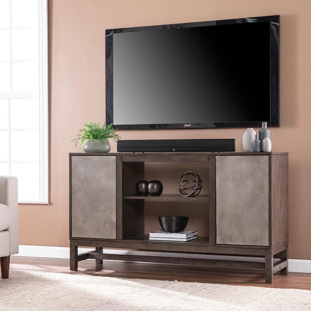 SwayLiving Lannington Storage Media Cabinet MEDIA + TV STANDS