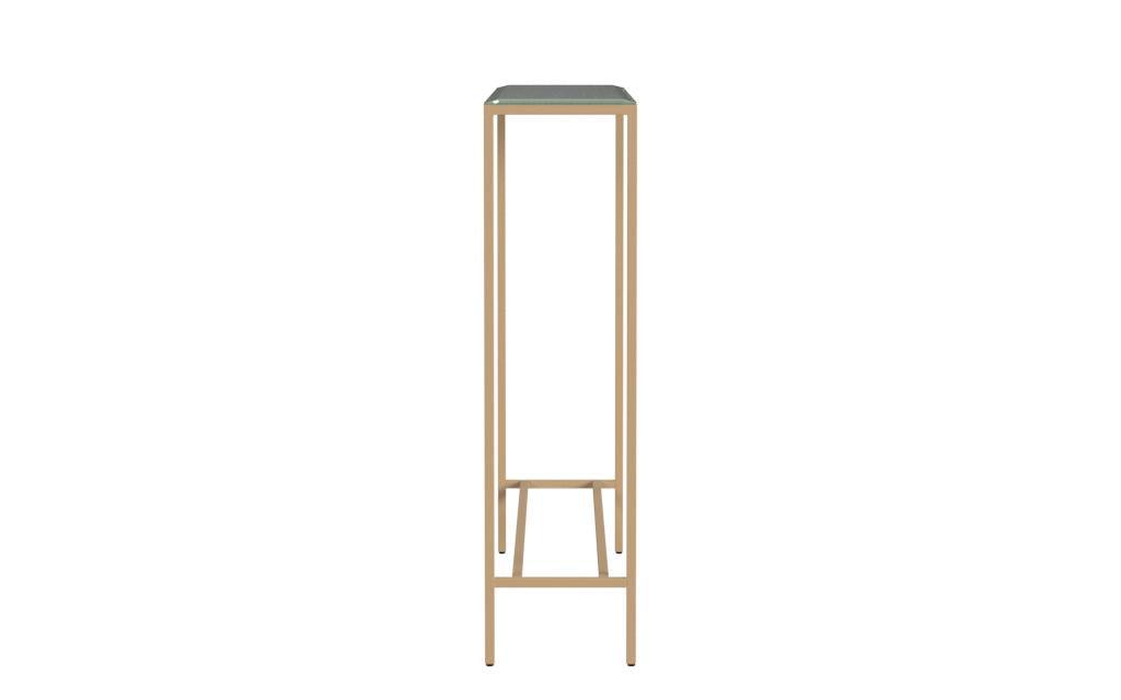 SwayLiving Darrin Mini Console Table - Gold CONSOLE TABLES