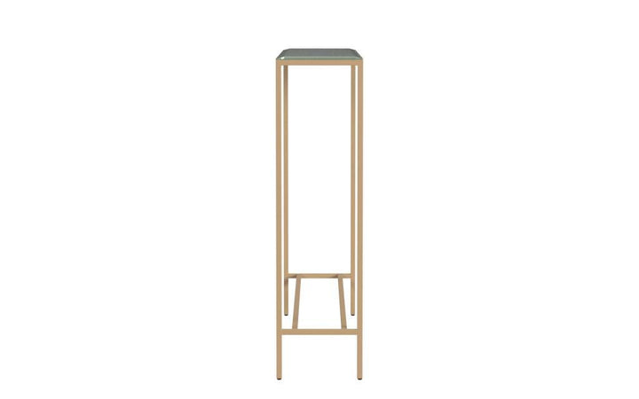 SwayLiving Darrin Mini Console Table - Gold CONSOLE TABLES