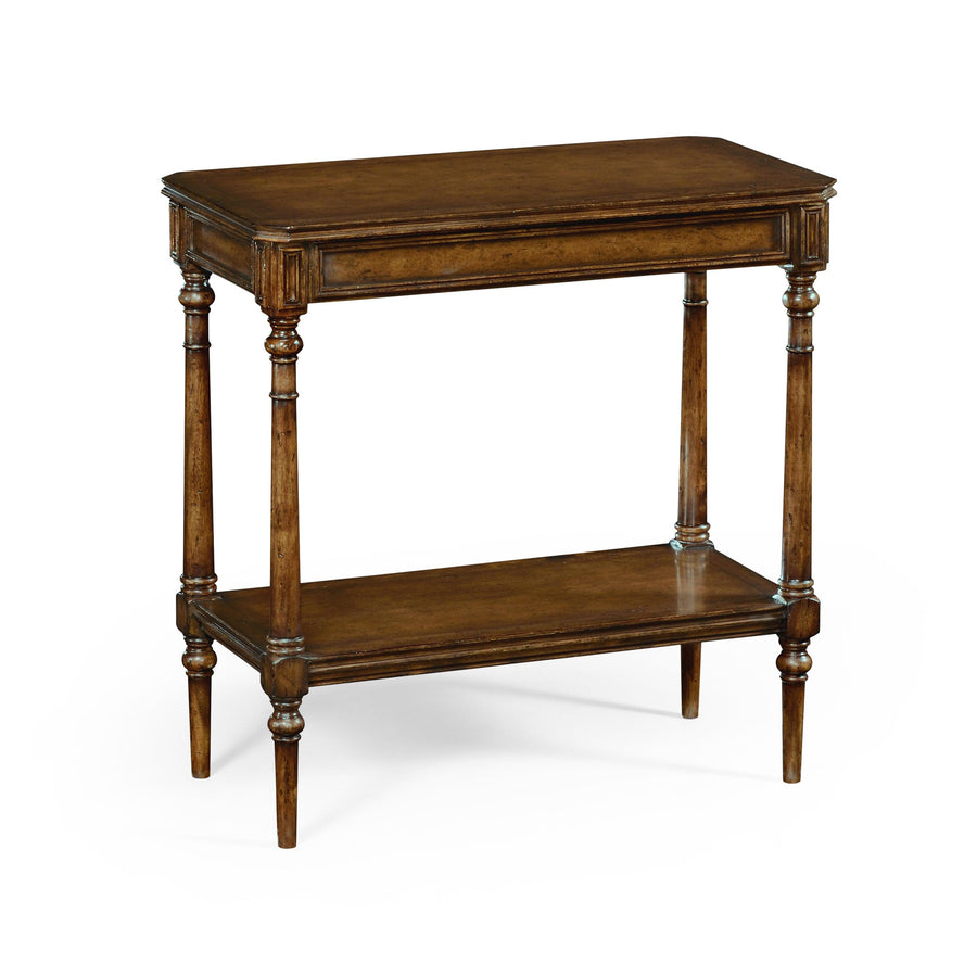 SwayLiving Country Living Style Walnut Side Table ACCENT TABLES