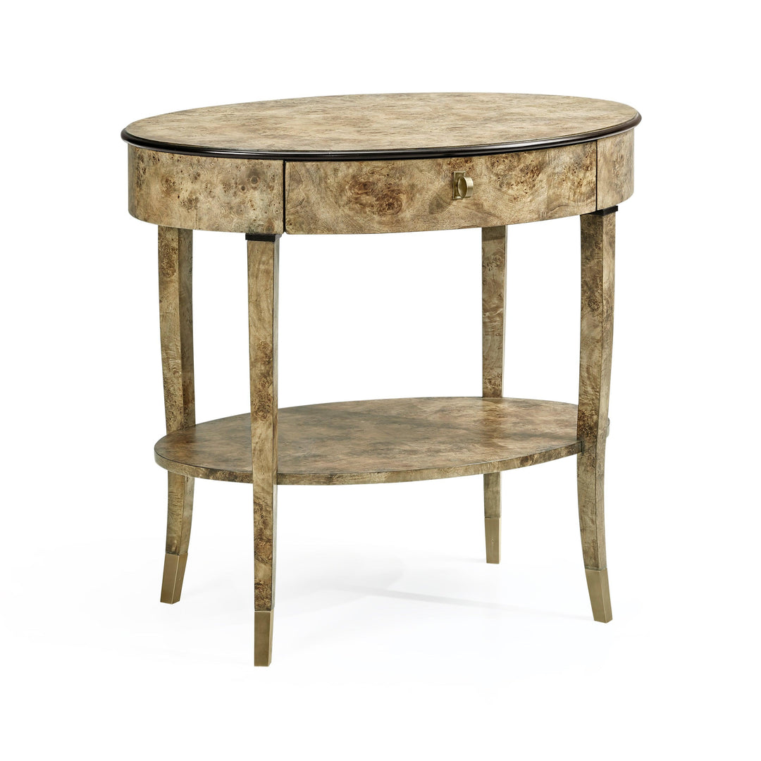 SwayLiving Hamilton Oval Bedside Table NIGHTSTANDS
