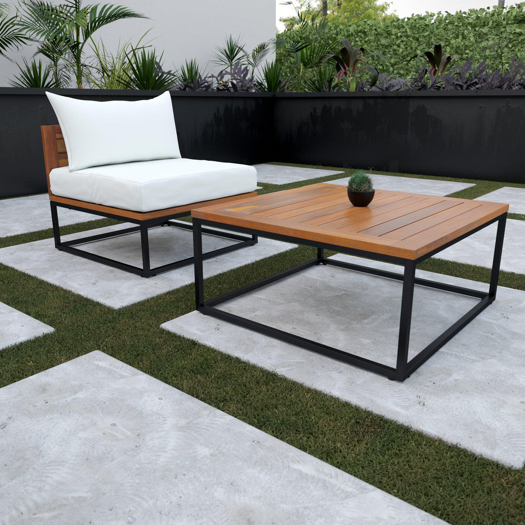 SwayLiving Taradale Outdoor Coffee Table and Chair Set – 2pc OUTDOOR CHAISE LOUNGES