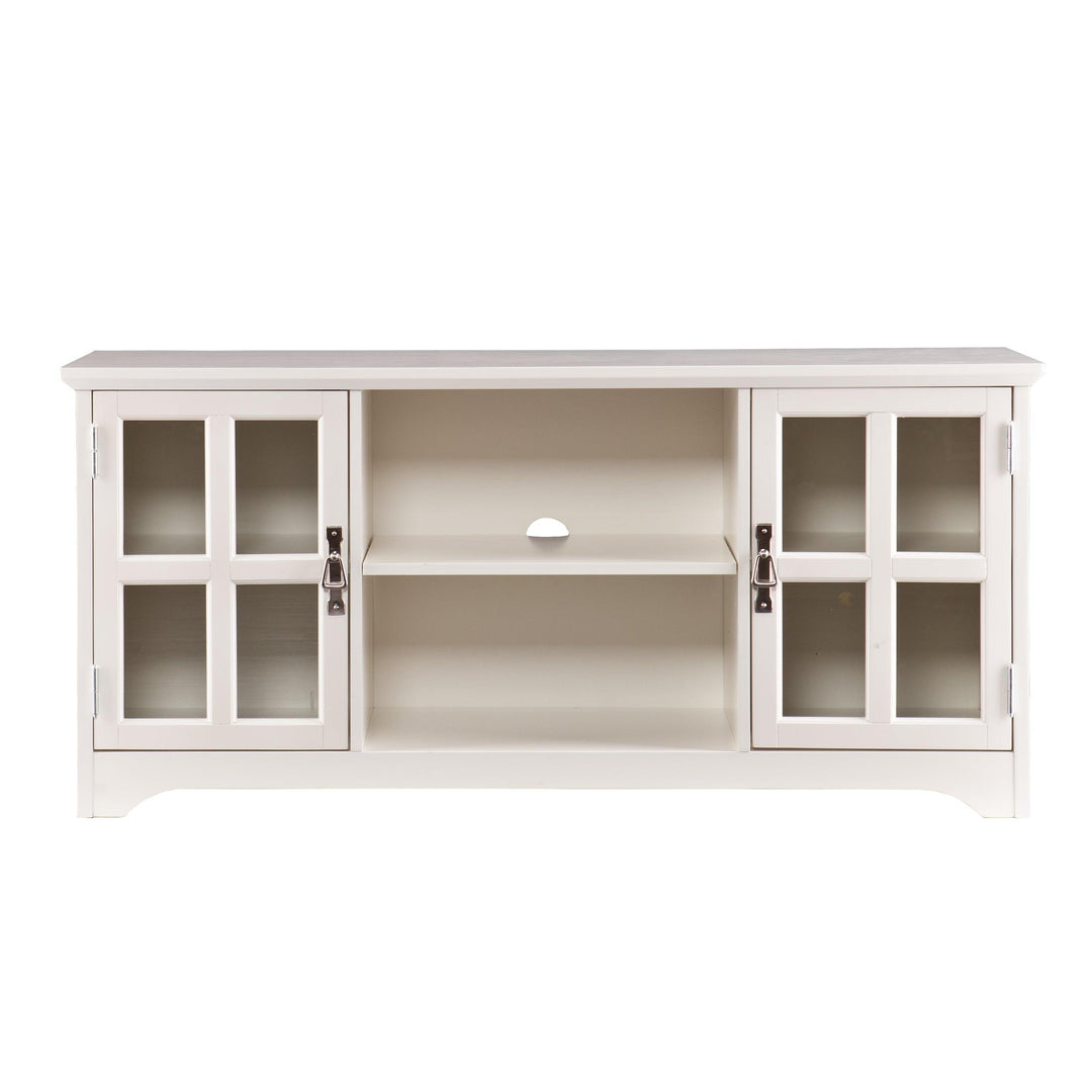 SwayLiving Remington TV/Media Stand - White MEDIA + TV STANDS