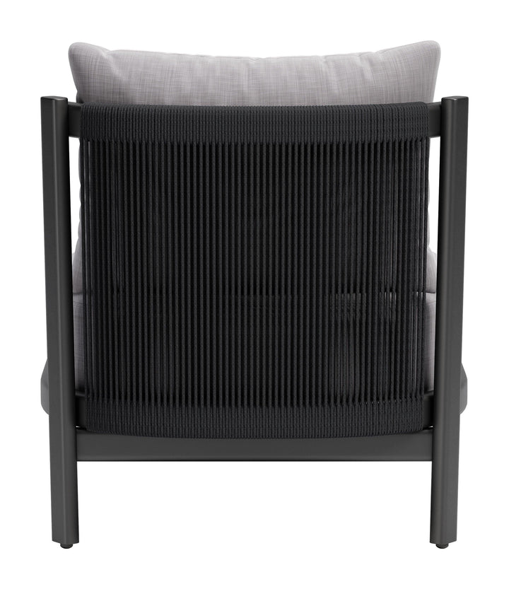 SwayLiving Horizon Accent Chair Gray OUTDOOR CHAISE LOUNGES